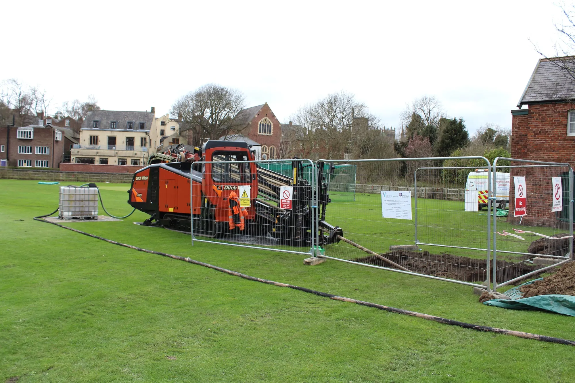 S.W.Directional Drilling completing a survey-controlled river crossing